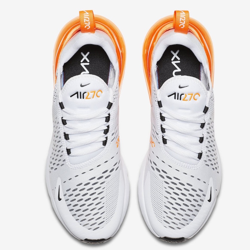 ✨ Nike Air Max 270 ✨ in white and orange